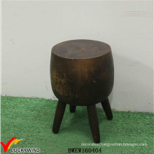 Unique Antique Wood Stump Stool Furniture